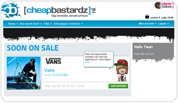 Website CheapBastardz.nl